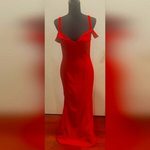 Floor length "Jessica Rabbit" dress